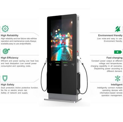 Chargeur de voiture à 3 phases EVSE EV Chargeur de voiture à LED de niveau 2 CCS Chargeur de voiture pour voitures électriques