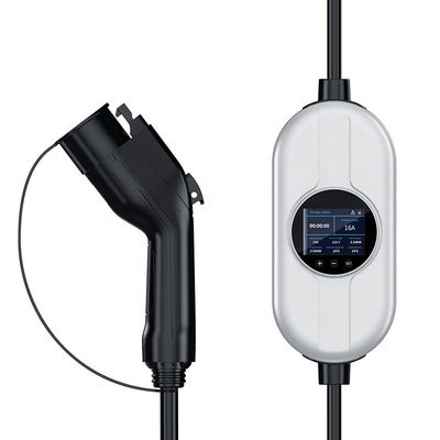 Type 1 EV portable EVSE chargeur pour la maison 50 Hz 60 Hz conforme à Rohs