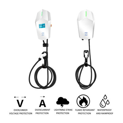 32A Type 2 chargeur de voiture Stations de recharge routières AC 240V