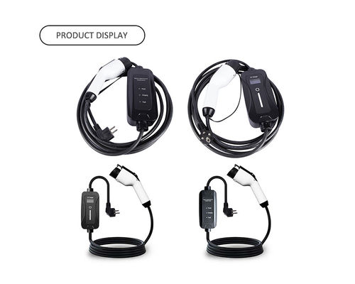 Lieu de travail Niveau 2 EVSE chargeur portable 110 volts pour voiture électrique
